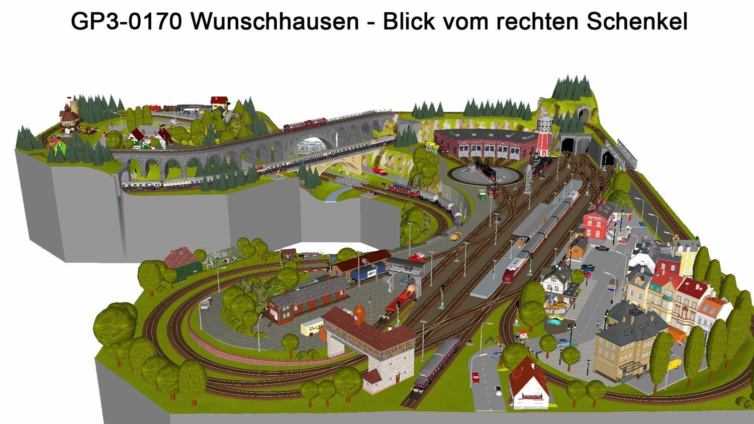 GP3-0170 C-Gleisplan Wunschhausen 300x300x200